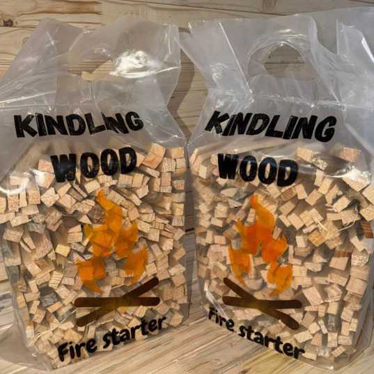 Kindling Sack Fireplace Easy Fire